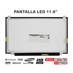 PANTALLA CASI NUEVA LED DE 11.6" PARA PORTÁTIL N116BGE-L41 N116BGE-L42