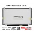 PANTALLA CASI NUEVA LED DE 11.6" PARA PORTÁTIL N116BGE-L41 N116BGE-L42