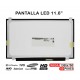 PANTALLA CASI NUEVA LED DE 11.6" PARA PORTÁTIL N116BGE-L41 N116BGE-L42