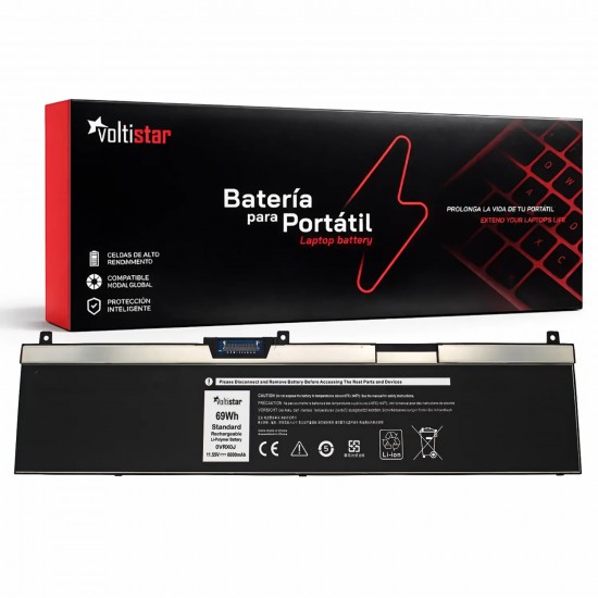 BATERÍA PARA PORTÁTIL DELL PRECISION 7530 7730 7540 7740 NYFJH 0WNRC GW0K9