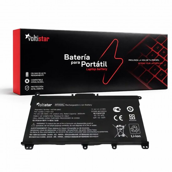 BATERÍA PARA PORTÁTIL HP PAVILION HP 240 G7 245 G7 250 G7 255 G7 11.4V