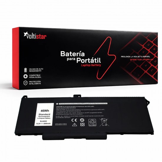 BATERÍA PARA PORTÁTIL DELL LATITUDE 5420 5520 PRECISION 3560 SERIES | RJ40G BATERÍA PARA PORTÁTIL DELL LATITUDE 5420 5520 PRECISION 3560 SERIES | RJ40G