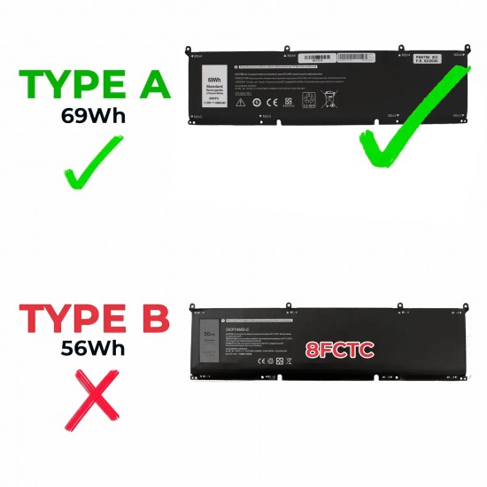 BATERÍA PARA PORTÁTIL DELL ALIENWARE M15 R3 R369KF2