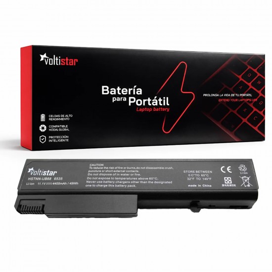 BATERÍA PARA PORTÁTIL HP COMPAQ ELITEBOOK 6930P 8440P 8440 PROBOOK 6450B 6540B 6550B 6555B