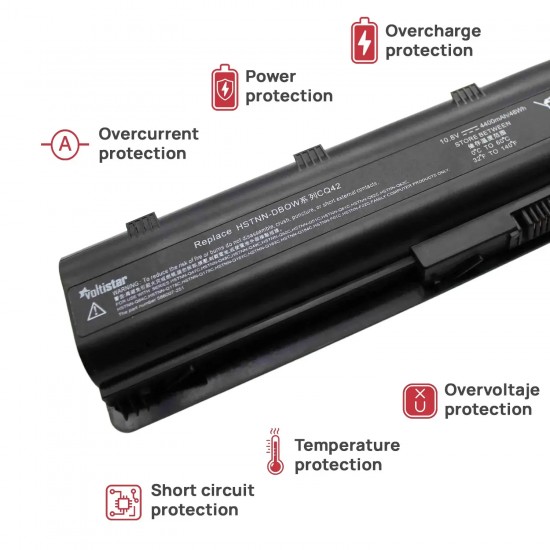 BATERÍA PARA PORTÁTIL HP 630 593553-001 593554-001 593582-001 HSTNN-UB0W