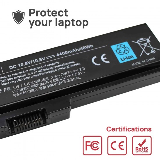 BATERÍA PARA PORTÁTIL TOSHIBA SATELLITE L750D-194 L750-114 L750-214 L750-212