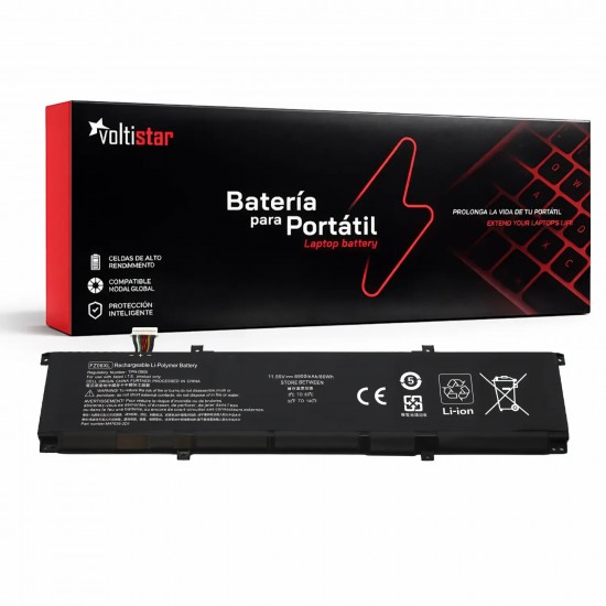 BATERÍA PARA PORTÁTIL HP FZ06XL SPECTRE X360 16-F2000 | ENVY 16-H1 83WH