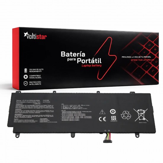 BATERÍA PARA PORTÁTIL C41N1805 ASUS ROG ZEPHYRUS S GX531 GX531GS GX531GM GX531GXR