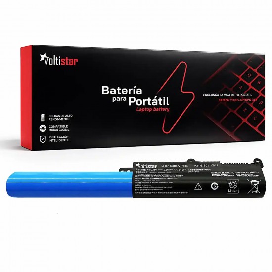 BATERÍA PARA PORTÁTIL ASUS F541 F541U F541N P541 P541U SERIES A31LP4Q A31N1601