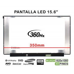 PANTALLA B156HAN12.5 LED DE 15.6" PARA PORTÁTIL 360HZ 40 PINES ESPECIAL EDP