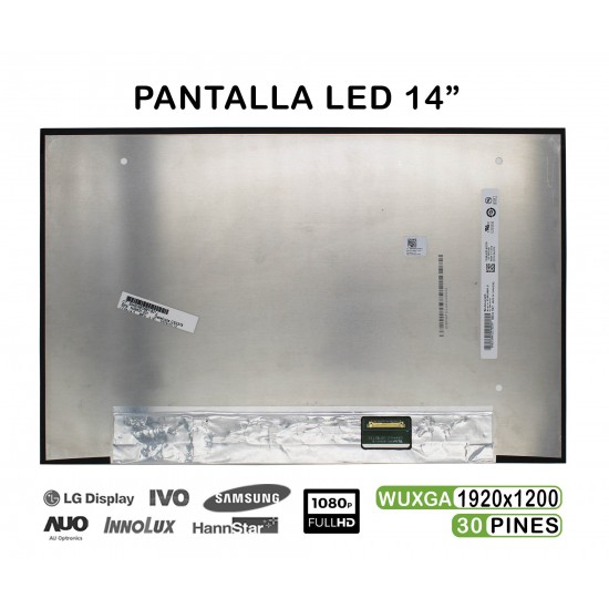 PANTALLA DE 14" PARA PORTÁTIL ACER CHROMEBOOK PLUS 514 CB514-3H WUXGA 1920x1200