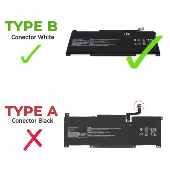 BATERÍA PARA PORTÁTIL MSI MODERN 15 A10RAS BTY-M491