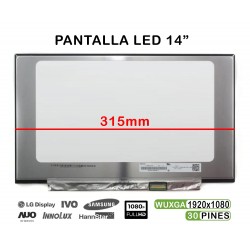 PANTALLA LED MATE DE 14" PARA PORTÁTIL LENOVO THINKPAD EDGE E14 20RA 20RB SERIES