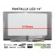 PANTALLA LED MATE DE 14" PARA PORTÁTIL LENOVO THINKPAD EDGE E14 20RA 20RB SERIES