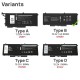 BATERÍA PARA PORTÁTIL 8WRCR 01VX5 8H6WD FK0VR 404T8 BATERÍA PARA PORTÁTIL 8WRCR 01VX5 8H6WD FK0VR 404T8
