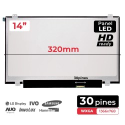 PANTALLA LED DE 14" PARA PORTÁTIL LENOVO FRU 00UP061