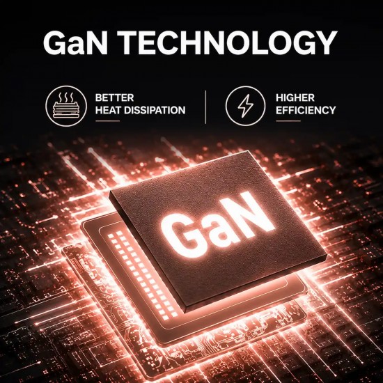 CARGADOR GAN USB-C PARA PORTÁTIL 5V-20V/3.25A 65W NEGRO CARGADOR GAN USB-C PARA PORTÁTIL 5V-20V/3.25A 65W NEGRO