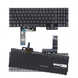 TECLADO RETROILUMINADO GRIS PARA PORTÁTIL LENOVO IDEAPAD GAMING 3 15ARH7 9Z.NKSBC.D0S
