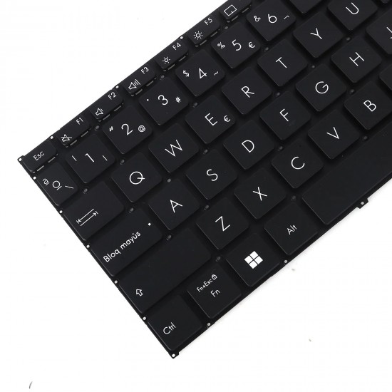 TECLADO RETROILUMINADA NEGRO PARA PORTÁTIL ASUS X1502 X1603Z M1503Q M1603Q X1605V M1502 X1503