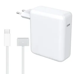 CARGADOR MAC BOOK AIR PRO M1 M2 M3 M4 67W MAGSAFE 3 CABLE TRENZADO USB-C A T DE 2