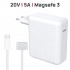 CARGADOR MAC BOOK AIR PRO M1 M2 M3 M4 67W MAGSAFE 3 CABLE TRENZADO USB-C A T DE 2