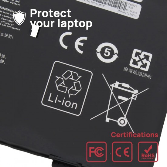 BATERÍA PARA PORTÁTIL C21N1701 ASUS VIVOBOOK S14 X406UA SERIES 7.6V 4000MAH 30WH BATERÍA PARA PORTÁTIL C21N1701 ASUS VIVOBOOK S14 X406UA SERIES 7.6V 4000MAH 30WH
