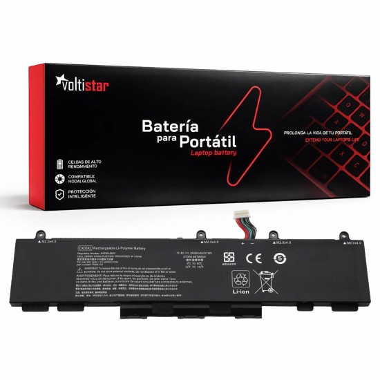 BATERÍA PARA PORTÁTIL CX03XL HP ELITEBOOK X360 830 G7 G8 SERIES L77624-422