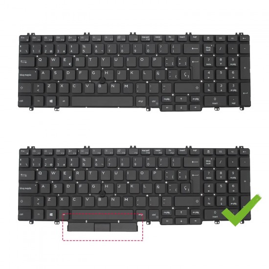 TECLADO PARA PORTÁTIL DELL LATITUDE 3540 3541 3550 3551 0XPYPV TECLADO PARA PORTÁTIL DELL LATITUDE 3540 3541 3550 3551 0XPYPV