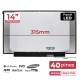 PANTALLA LED BRILLO DE 14" M15330-001 TÁCTIL 40 PIN PARA PORTÁTIL HP CHROMEBOOK 14A-CA0030WM 14A-CA PANTALLA LED BRILLO DE 14" M15330-001 TÁCTIL 40 PIN PARA PORTÁTIL HP CHROMEBOOK 14A-CA0030WM 14A-CA