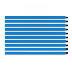 SET DE 10 TIRAS ADHESIVAS PARA PANTALLAS LCD (220X10 MM)