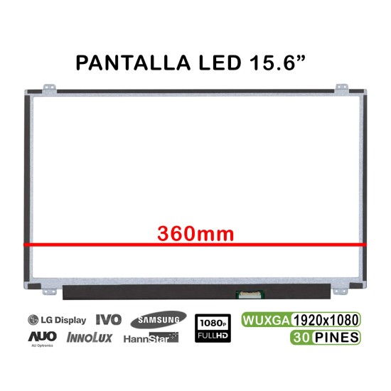 PANTALLA PARA PORTÁTIL LENOVO THINKPAD P50S 20FL-000D 20FL000D SERIES PANTALLA PARA PORTÁTIL LENOVO THINKPAD P50S 20FL-000D 20FL000D SERIES