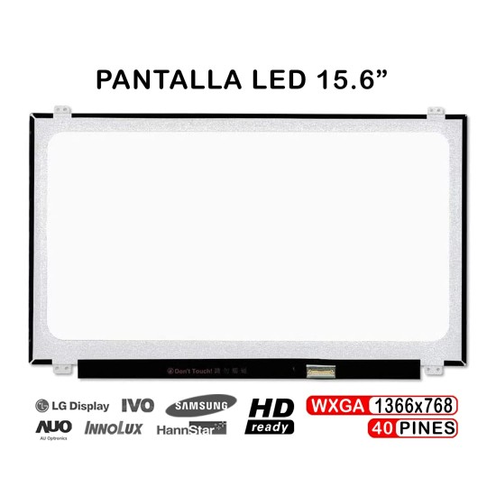 PANTALLA LED DE 15.6" PARA PORTÁTIL SONY VAIO SVE151G17M PANTALLA LED DE 15.6" PARA PORTÁTIL SONY VAIO SVE151G17M