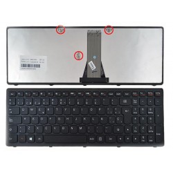 TECLADO PARA PORTÁTIL LENOVO G505S NEGRO MARCO