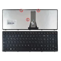 TECLADO PARA PORTÁTIL LENOVO G505S NEGRO MARCO TECLADO PARA PORTÁTIL LENOVO G505S NEGRO MARCO