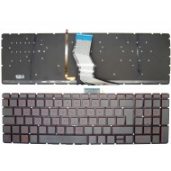 TECLADO RETROILUMINADO ROJO PARA PORTÁTIL HP PAVILION 15-AB 15-AB010TX 15-AB297TX AB045SA