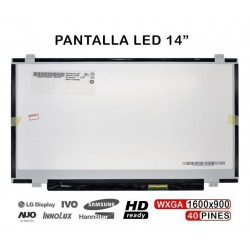 PANTALLA LED 14.0"  PARA PORTÁTIL B140RW02