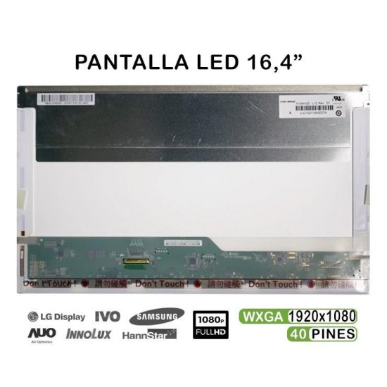 PANTALLA LED DE 16,4 PULGADAS N164HGE-L11 PANTALLA LED DE 16,4 PULGADAS N164HGE-L11