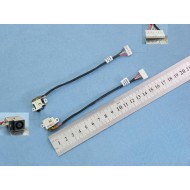 CONECTOR DC JACK CON CABLE PARA PORTATIL HP PAVILION DV6-6000, DV7-6000