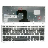 TECLADO PARA PORTÁTIL LENOVO S400 NEGRO CON MARCO BLANCO TECLADO PARA PORTÁTIL LENOVO S400 NEGRO CON MARCO BLANCO