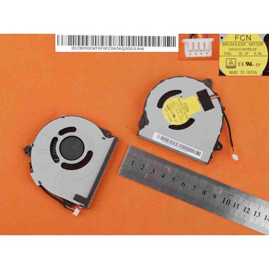 VENTILADOR CPU PARA PORTÁTIL LENOVO G50-70 G40-70 G40-30 G40-45AT Z50-70 DFS531005PL0T-FGKG EG75080S2-C011-S9A