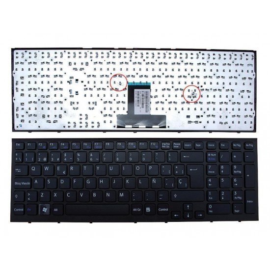 TECLADO PARA PORTÁTIL SONY VAIO PCG-71213M TECLADO PARA PORTÁTIL SONY VAIO PCG-71213M