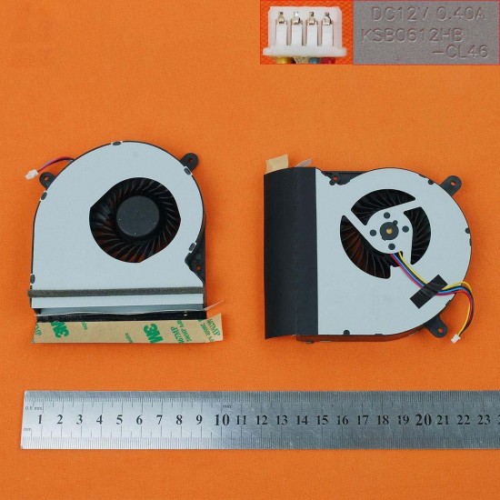 VENTILADOR GPU PARA PORTÁTIL ASUS G750 G750JW G750J KSB0612HB-CL46