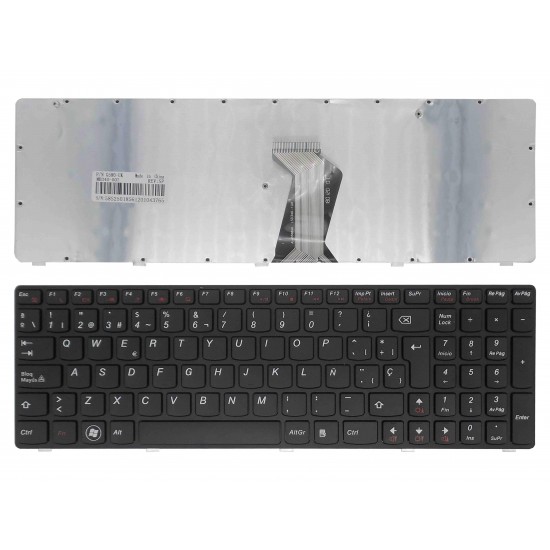 TECLADO PARA PORTÁTIL LENOVO IDEAPAD G580 G585 V580 V585 Z580 Z585 35007546