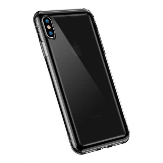 CARCASA TRANSPARENTE PARA IPHONE X / XS 5.8" BASEUS CARCASA TRANSPARENTE PARA IPHONE X / XS 5.8" BASEUS