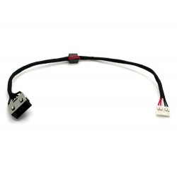 CABLE DC JACK CON CABLE PARA PORTÁTIL LENOVO IDEAPAD G50-70 80 85 90 Z50-70 DC30100LE00