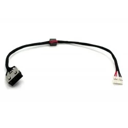 CABLE DC JACK CON CABLE PARA PORTÁTIL LENOVO IDEAPAD G50-70 80 85 90 Z50-70 DC30100LE00 CABLE DC JACK CON CABLE PARA PORTÁTIL LENOVO IDEAPAD G50-70 80 85 90 Z50-70 DC30100LE00