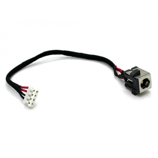 CONECTOR COM CABO DC JACK PARA PORTÁTIL ASUS Q500A Q500A-BHI Q500A-BSI X55A X55C