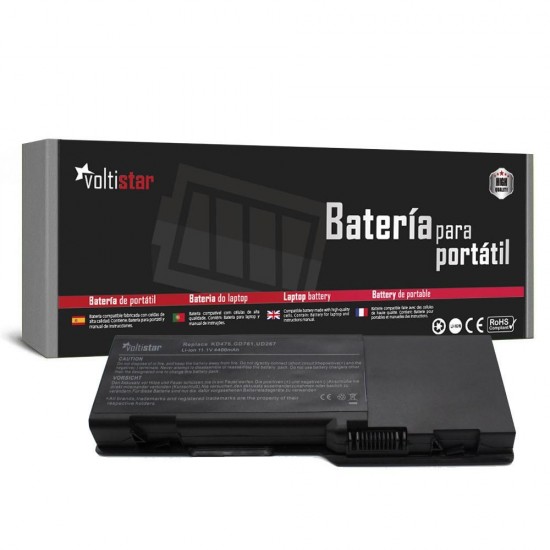 BATERÍA PARA PORTÁTIL DELL INSPIRON 1501 E1505 6000 6400 9200 XPS 170 PRECISION M90 M6300 BATERÍA PARA PORTÁTIL DELL INSPIRON 1501 E1505 6000 6400 9200 XPS 170 PRECISION M90 M6300