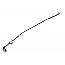 CONECTOR DC JACK CON CABLE PARA PORTÁTIL LENOVO G450 G550 G560 DC30100780