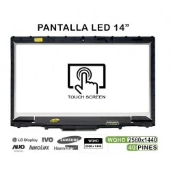 PANTALLA COMPLETA CON TÁCTIL DE 14" PARA PORTÁTIL LENOVO THINKPAD X1 QHD LP140QH1 SP E1 PANTALLA COMPLETA CON TÁCTIL DE 14" PARA PORTÁTIL LENOVO THINKPAD X1 QHD LP140QH1 SP E1